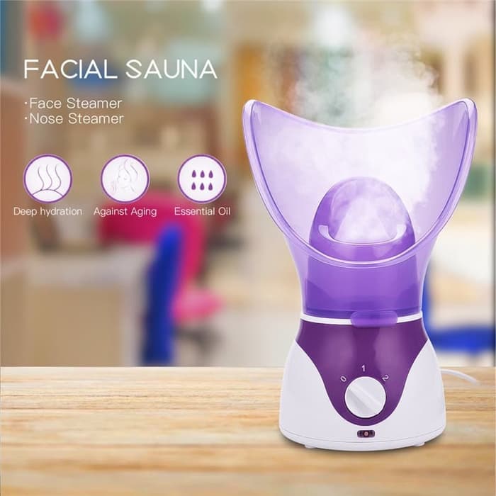CKEYIN Air Humidifier Facial Steamer SPA Perawatan Wajah